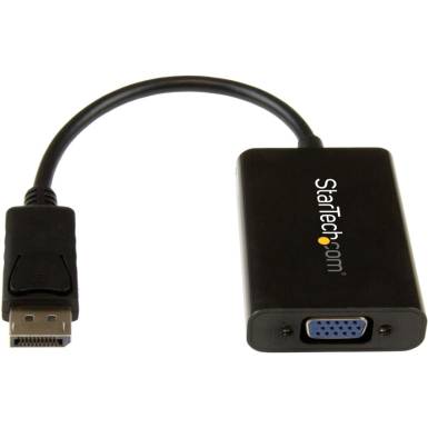 STARTECH DP TO VGA ADAPTER WITH AUDIO DP2VGAA STARTECH DP TO VGA ADAPTER WITH AUDIO DP2VGAA