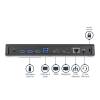 STARTECH USB3 4K LAPTOP DOCKING STATION USB3DOCKHDPC