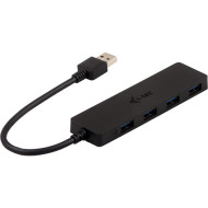 i-tec USB 3.0 SLIM HUB 4 Port passive - Black U3HUB404