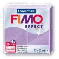 FIMO Gyurma, 57 g, égethető, FIMO "Effect", lila gyöngyház