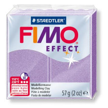 FIMO Gyurma, 57 g, égethető, FIMO "Effect", lila gyöngyház