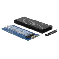 Delock Külső merevlemezház M.2 NGFF SSD  USB 3.1 42570