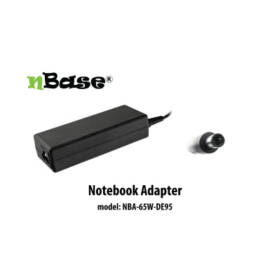 notebook univerzális töltő 65W nBase NBA-65W-DE95 (Dell)