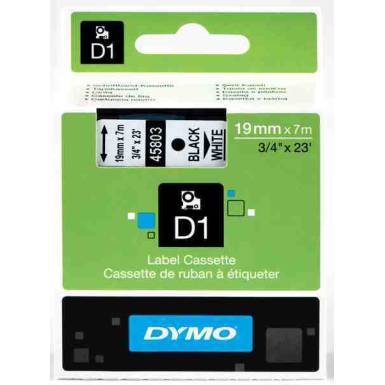 DYMO c&iacute;mke LM D1 alap 19 mm Black/White