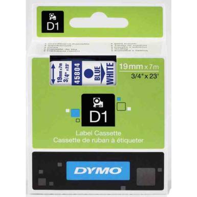 DYMO címke LM D1 alap 19 mm kék/White DYMO címke LM D1 alap 19 mm kék/White