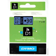 DYMO címke LM D1 alap 24 mm Black/kék