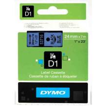 DYMO címke LM D1 alap 24 mm Black/kék