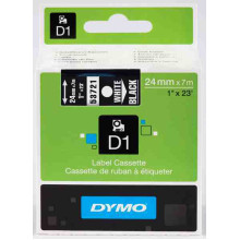 DYMO címke LM D1 alap 24 mm White/ Black
