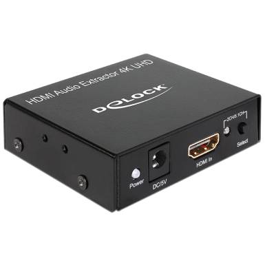 Delock HDMI Stereo / 5.1 Channel Audio Extractor 4K 62692 Delock HDMI Stereo / 5.1 Channel Audio Extractor 4K 62692