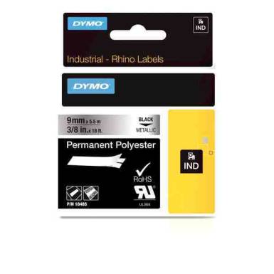 DYMO c&iacute;mke Rhino&nbsp;poli&eacute;szter 9 mm f&eacute;mes