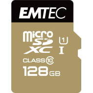 Emtec memóriakártya, microSDXC 128GB Class 10 Gold+ (85MB/s, 21MB/s) ECMSDM128GXC10GP