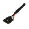 STARTECH 24 5 PIN USB IDC HEADER CABLE USBINT5PIN24