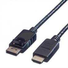 DisplayPort k&aacute;bel DP M-HDMI M 3m