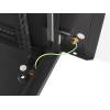 Lanberg 19'' fali rack szekrény 4U 600x450mm fekete (üvegajtó) WF01-6404-10B