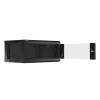 Lanberg 19'' fali rack szekrény 4U 600x450mm fekete (üvegajtó) WF01-6404-10B