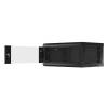 Lanberg 19'' fali rack szekrény 4U 600x450mm fekete (üvegajtó) WF01-6404-10B