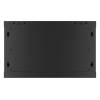 Lanberg 19'' fali rack szekrény 6U 600x450mm fekete (üvegajtó) WF01-6406-10B