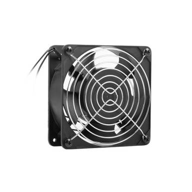 Lanberg ventil&aacute;tor 230V 19'' fali szekr&eacute;nyekhez fekete AK-1501-B
