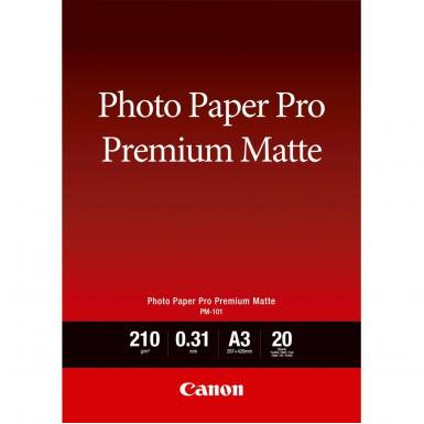 CANON - SUPPLIES MEDIA PM-101 A3 20SH PHOTO PAPER      8657B006