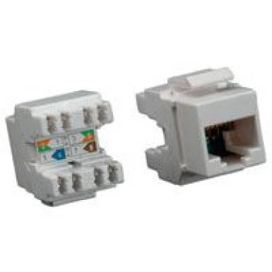 ROLINE UTP CAT6 Keystone alj. fehér ROLINE UTP CAT6 Keystone alj. fehér