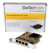 STARTECH 4-PORT PCIE GIGABIT NIC ST1000SPEX43