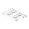 ASSMANN - NETWORK RACKMOUNT COOLING UNIT 4 FANS DN-19 FAN-4-HO