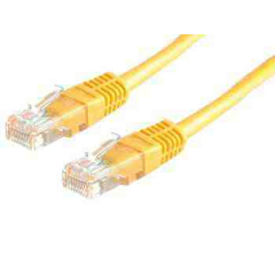ROLINE UTP CAT6 patch kábel 5 m sárga
