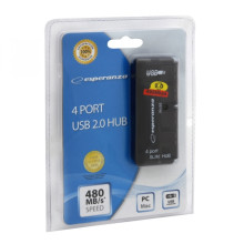 ESPERANZA 4-portos USB2.0 HUB EA112