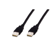 ASSMANN USB 2.0 HighSpeed Connection Cable USB A M (plug)/USB A M (plug) 1,8m bl AK-300100-018-S