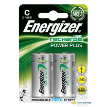Rechargeable battery, ENERGIZER Power Plus, C, HR14, 1.2V, 2500mAh, 2 pieces 7638900138740