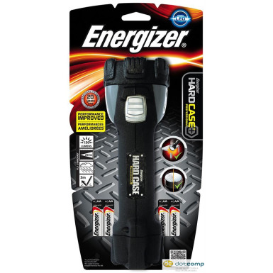 Torch ENERGIZER Hard Case Professional Led + four AA batteries, black 7638900287448