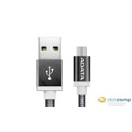ADATA cable USB type-A , charge and sync data on Android, black AMUCAL-100CMK-CBK