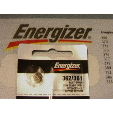 Watch Battery (button cell), ENERGIZER, 362/361 7638900252996