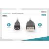 ASSMANN USB 2.0 HighSpeed Connection Cable USB A M (plug)/microUSB B M (plug) 1m AK-300127-010-S