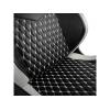 Noblechairs EPIC Gamer szék BŐR BK/WH/RD GAGC-034