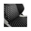 Noblechairs EPIC Gamer szék BŐR BK/WH/RD GAGC-034