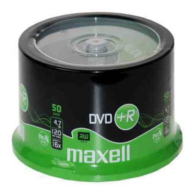 MAXELL DVD lemez +R 4.7GB 50db/Henger 16x MAXELL DVD lemez +R 4.7GB 50db/Henger 16x