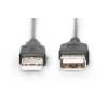 ASSMANN USB 2.0 HighSpeed Extension cable USB A M (plug)/USB A F (jack) 1,8m bla AK-300200-018-S