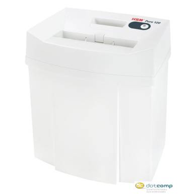HSM Pure 120 - strips 3,9mm/ 10-12 sheets 80 g/ 20 l bin 2310111 HSM Pure 120 - strips 3,9mm/ 10-12 sheets 80 g/ 20 l bin 2310111