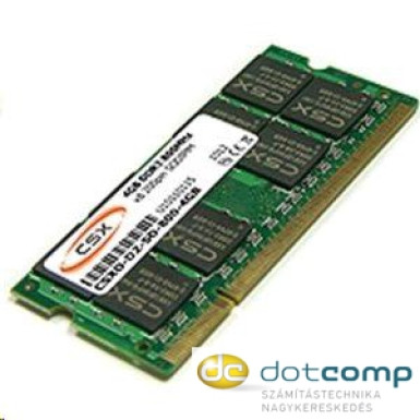4GB 1600MHz DDR3 RAM CSX So-Dimm