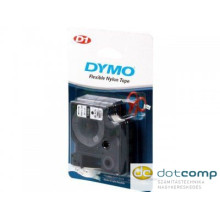 DYMO LM "D1" Feliratozógép szalag nylon 19 mm fekete-fehér /16957/