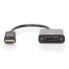 ASSMANN Displayport 1.1a Adapter Cable DP M (plug)/DVI-I (24+5) F (jack) 0,15m AK-340401-001-S