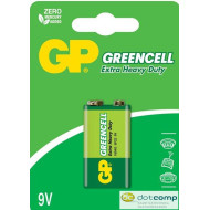GP 9V Greencell 1604G elem (1db/blister) /GP1604G-2U1/