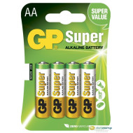 GP 1.5V Super alkáli 15A ceruza (AA) elem (4db/blister) /GP15A-BL4/