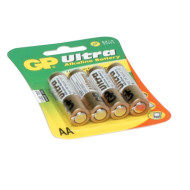 GP 1.5V UltraPlus alkáli 15AU ceruza (AA) elem (4db/blister) /ELR6UPC4/