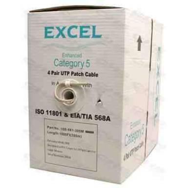 Excel Falikábel dobozos Cat5e UTP PVC köpeny Excel Falikábel dobozos Cat5e UTP PVC köpeny