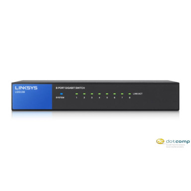 LINKSYS Gigabit Switch 8-port /LGS108/