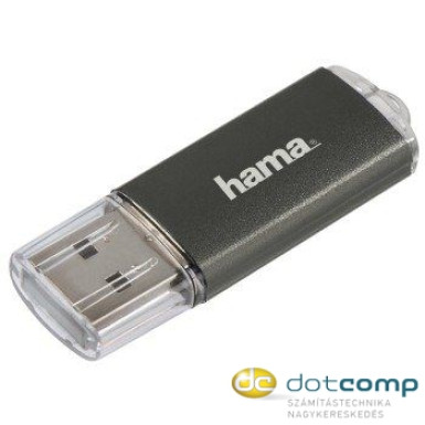 Pen Drive 16GB Hama 90983 "Laeta" szürke USB 2.0