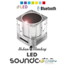 Easypix Urban Monkey LED Bluetooth SoundCube telefon kihangosító és hangszóró+LED világítás /000232/