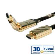 Roline HDMI Ethernet v1.4 360° kábel  2.0 m /11.04.5507-10/